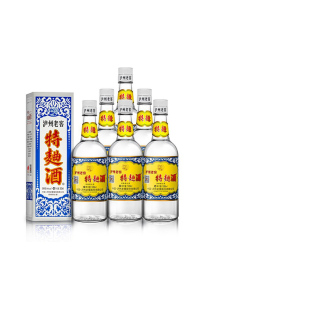 特曲酒 泸州老窖 60版 38度500ml 浓香白酒整箱 6瓶 官方正品