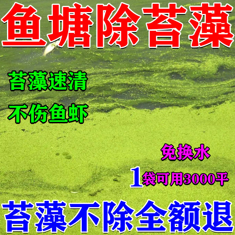 青苔消除剂鱼池除藻去苔剂