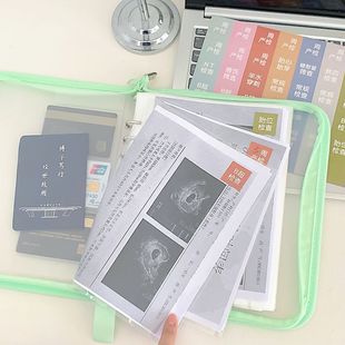 便携孕妇怀孕产检收纳册孕检报告单子文件夹孕期检查单B超资料本