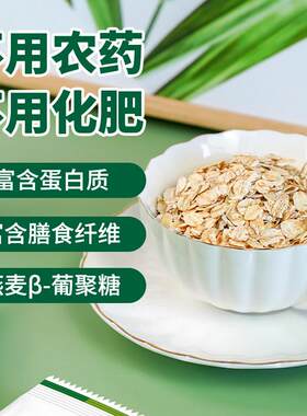 第三主食有机纯泡麦燕麦片420免g冲片早餐煮杂KPQ粮燕麦懒人代餐