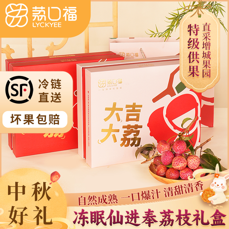 仙进奉荔枝高档水果送礼