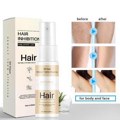 跨境款 Stop Hair Inhibition 毛发滋养液喷雾 供外贸