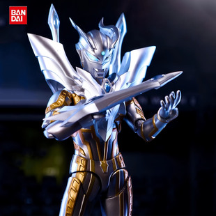 万代SHF正版奥特曼迪迦真骨雕玩具亚刻法德兰终闪耀赛罗手办礼