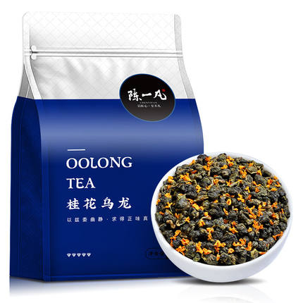 陈一凡桂花乌龙 茶叶新茶 正宗高山乌龙茶浓香型冷萃冷泡茶半斤装