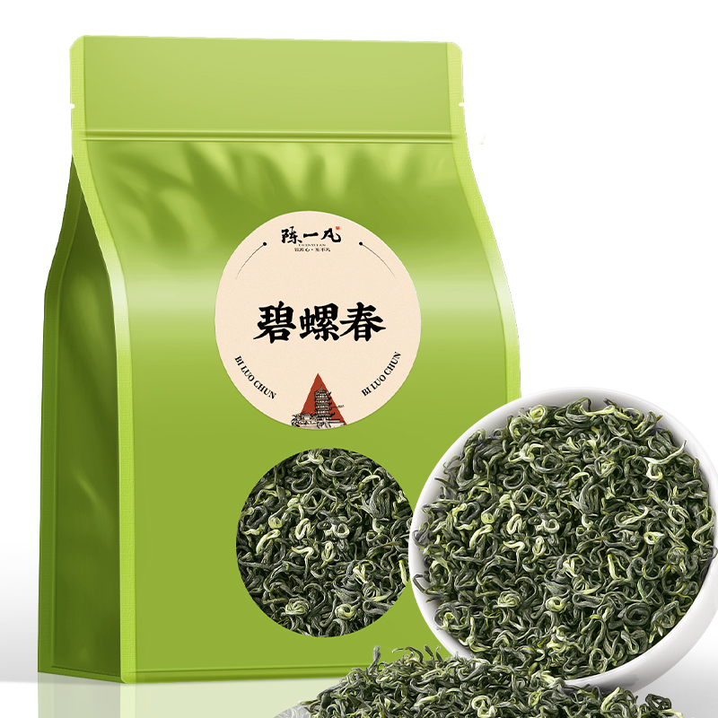 陈一凡碧螺春 2024新茶明前特级浓香炒青绿茶花果香高山嫩芽茶叶