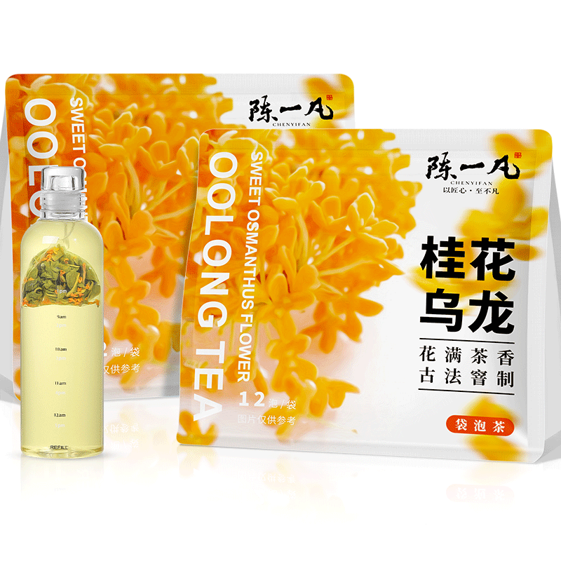 陈一凡桂花乌龙 无糖冷泡茶袋泡茶包下午茶独立包装奶茶原料茶叶