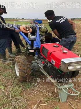 水旱田油动力能手扶拖拉机多功旋耕打58725田微耕机扶12马力两驱