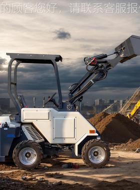 厂家出口L28兰缩臂铲车 小型 WHE伸EL LOADE荷R 轮140式带装载机