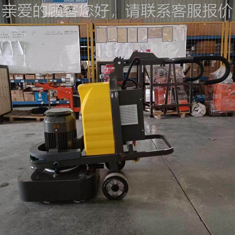 456600型贴边地坪无研磨机 固地化坪打机需修边 旧磨地面翻新打磨