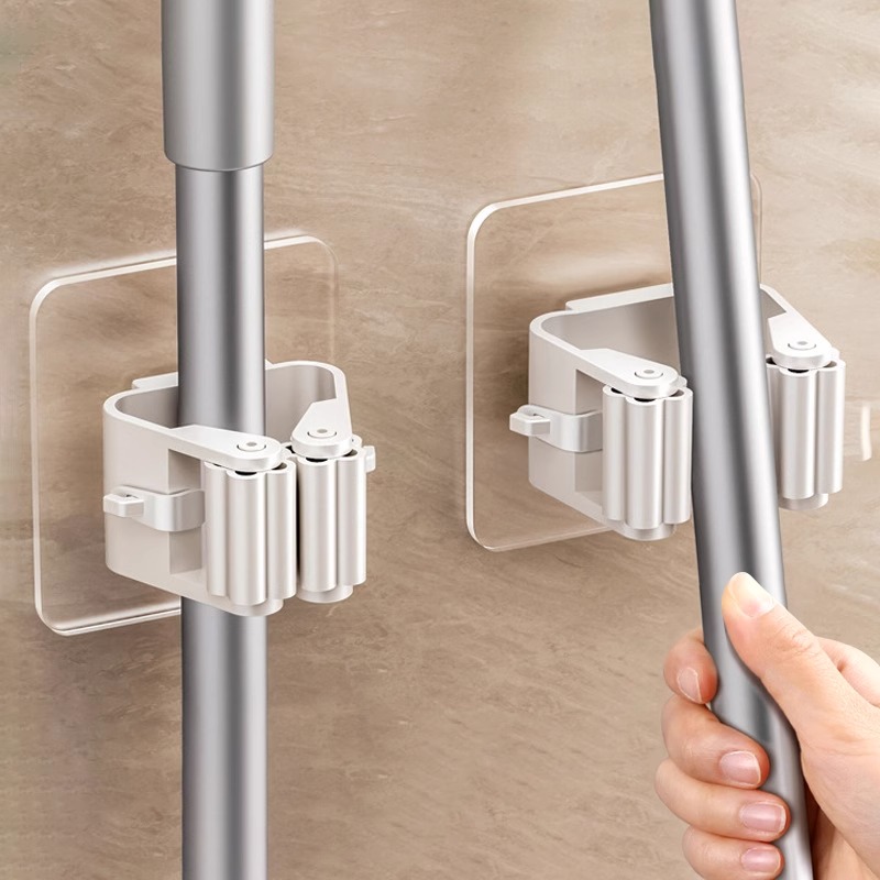 【强力承重】拖把挂钩拖把夹