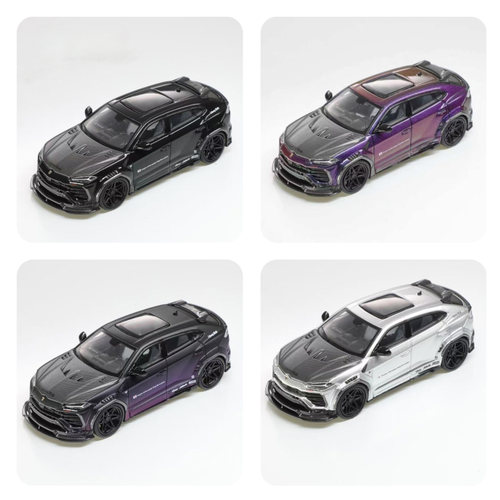 Flame 1:64 乌鲁斯Urus 野牛 Liberty Walk宽体改装版 合金车模型