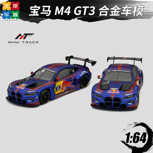 MINITRACK164宝马M4GT3车模