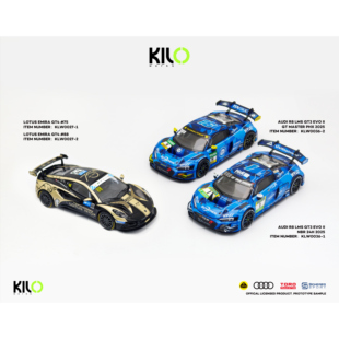 KILO 1:64 澳门GT4 R8 2023冠军 罗开罗 Toro racing 合金车模型