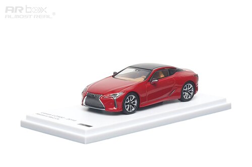 AR Box 1:64 雷克萨斯LC500 2018款 红色 仿真合金汽车模型摆件