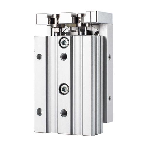 SMC型滑台气缸MXS6/8/12/16/20/25L-10-20-30-40-50-75-100-125AS