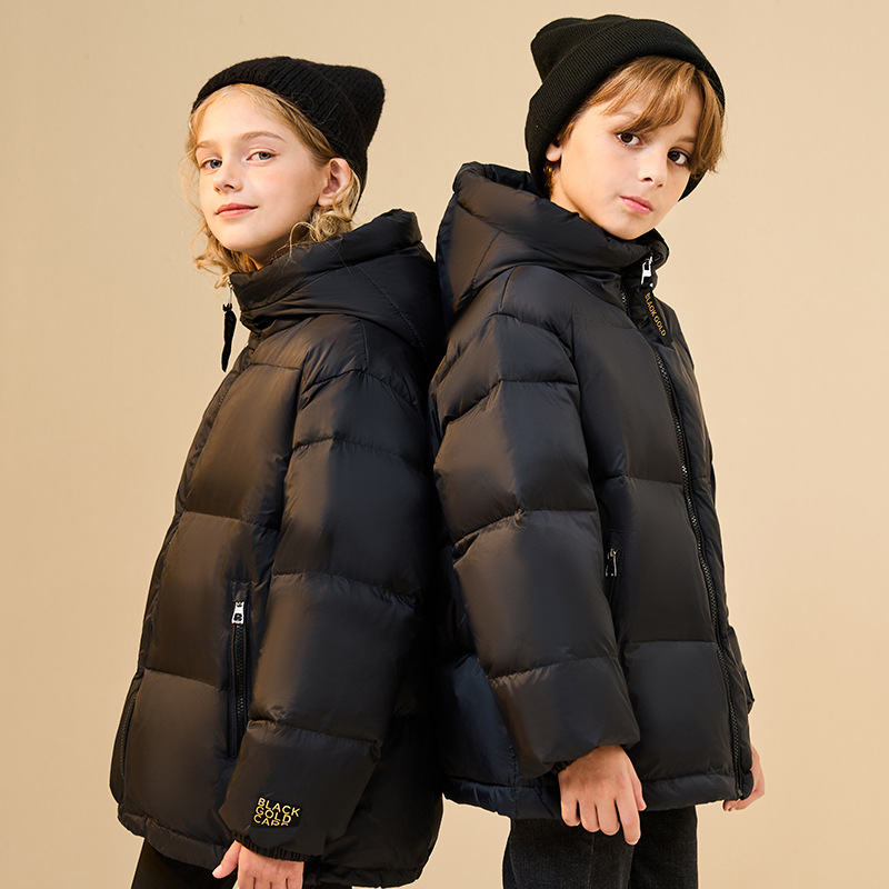 tyk-2023秋冬新款童装羽绒服韩版加厚黑-第3张图片-提都小院