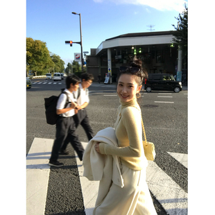 高领 isaro 高品金银丝细闪打底衫 肌肤般柔软100山羊绒 低圆领