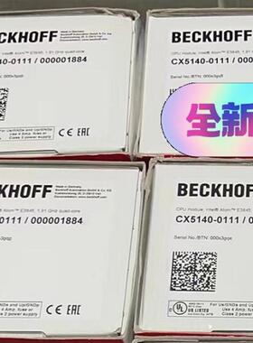 全新BECKHOFF倍福控制器CX5140-0111带CF卡需询价