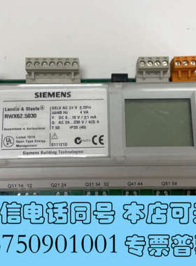 全新SIEMENS RWX62.5030 图片为实物拍摄 需要的询价
