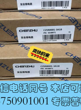 全新辰竹安全继电器 CZSR8001-3A1B 全新原装正品询价