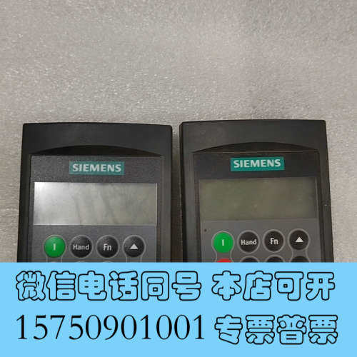 全新6SE6400-0BE00-0AA0操作面板，二手拆机询价