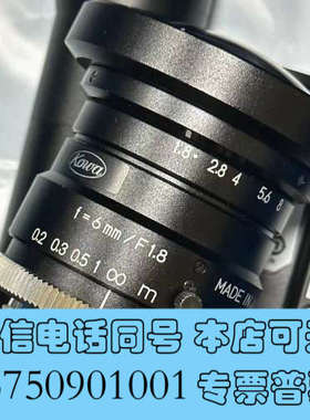 全新kowa6mm镜头，成色实拍，询价