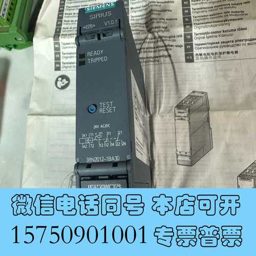 全新SIEMENS   3RN2012-1BA30热敏电阻需询价