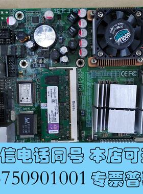全新华北工控主板MITX-6834带CPU内存散热片需询价