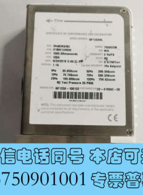 全新BROOKS流量计：GF125XSL  750SCCM 8一询价