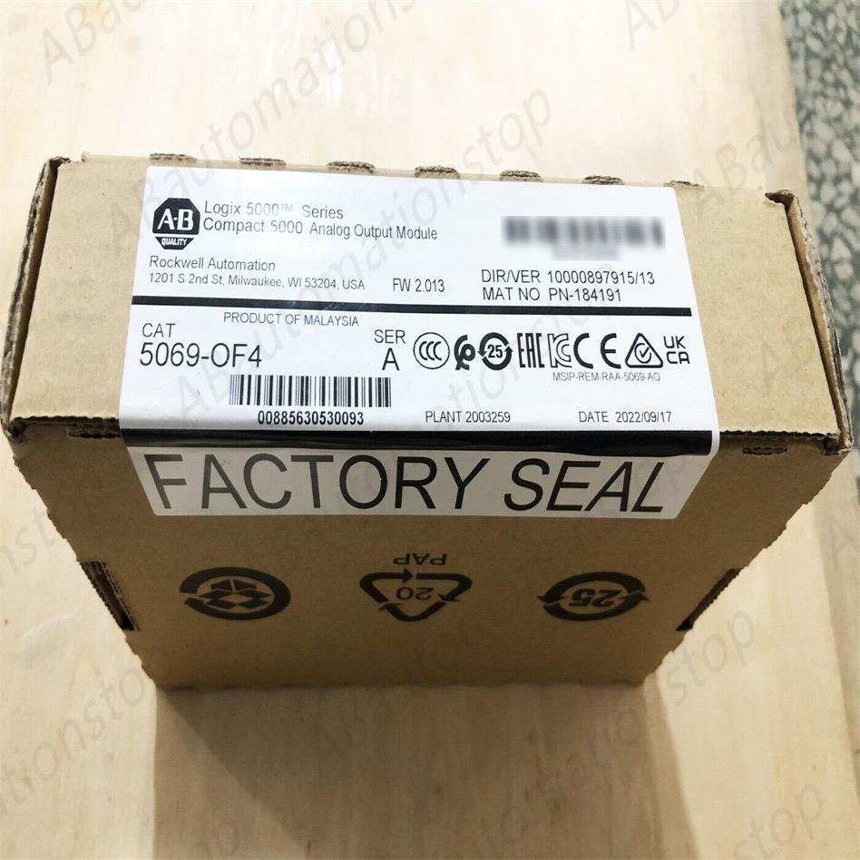 供应原装2022  AB5069-OF4 Logix 5000 I/O 模拟输出模块