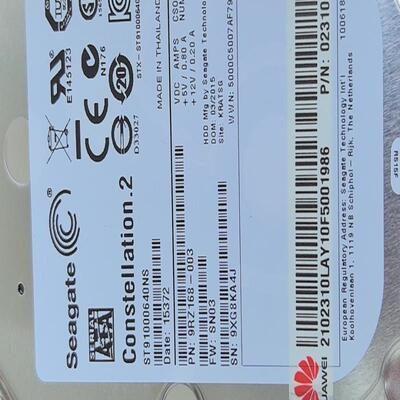 华为 02310LAY  希捷 ST91000640NS 1