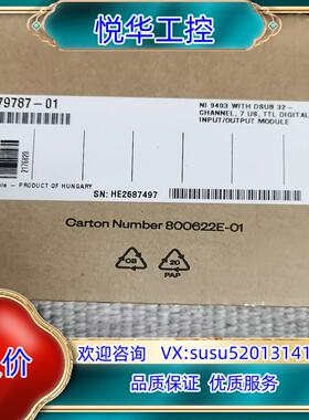 NI 9403 PN：779787-01 原装正品全新 新到议价