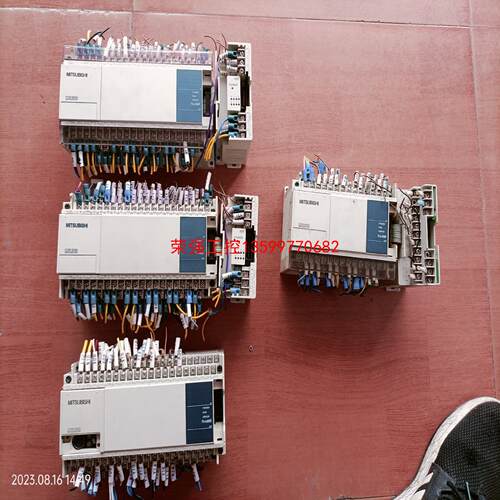 【荣强工控】三菱PLC  FX1N-60MR-001   配模块FX2N