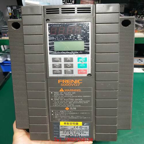 【非标价】拆机富士5000VG7变频器FRN7.5vG7S-4测试38