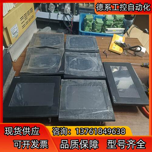 三菱7寸触摸屏型号GS2107-WTBD现货7台成色如图功能