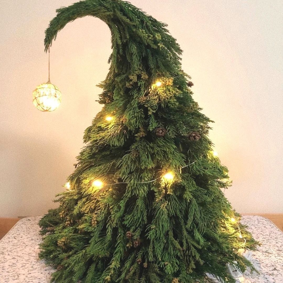 圣诞松枝藤条松柏枝圣诞节装饰