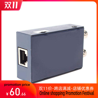 high quality g.703 balun 75ohm bnc to 120ohm rj45 ethernet a