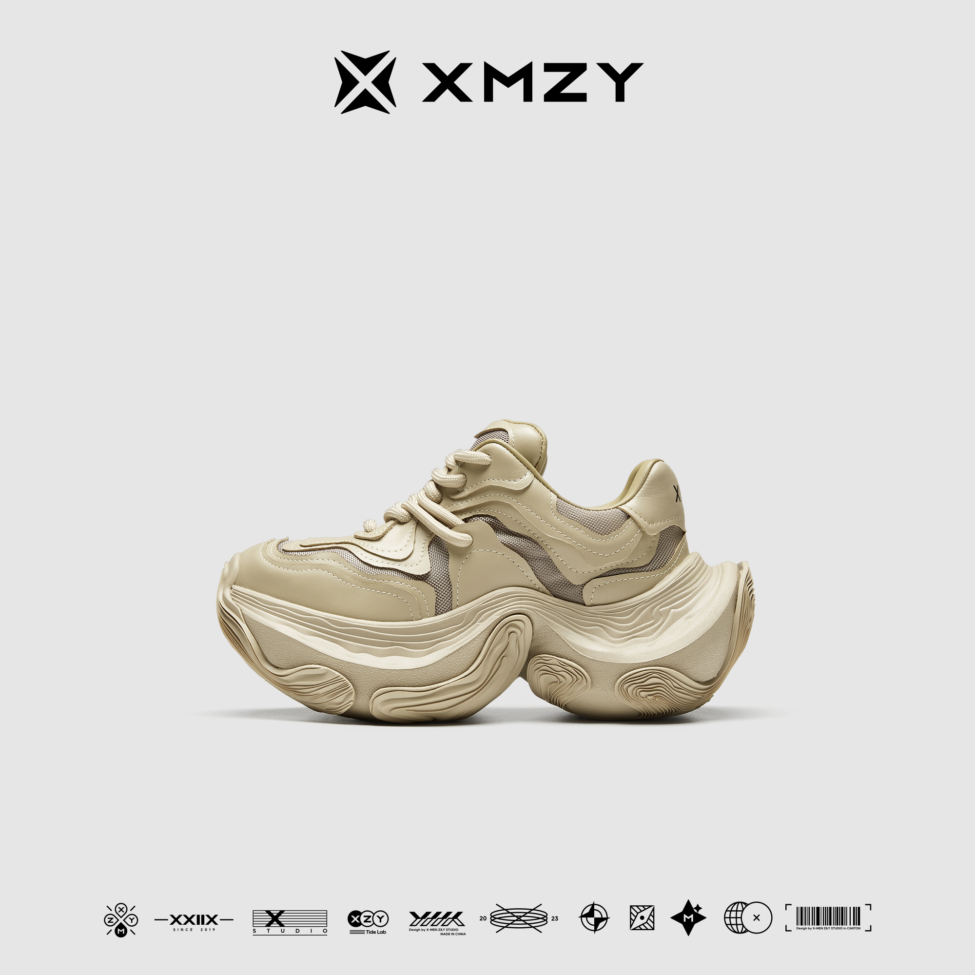 XMZY原创时尚运动街头设计老爹鞋