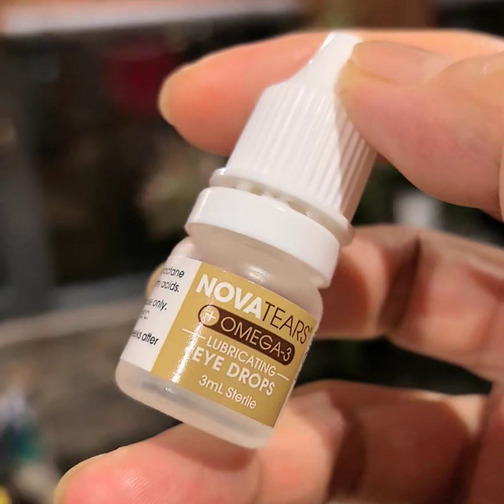 澳洲直邮Nova Tears眼药水欧米茄滴眼液舒缓眼睛干涉缓解眼疲劳