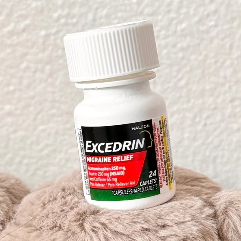 美国原装excedrin强效止痛片300粒头痛月经痛关节肌肉痛发烧牙痛