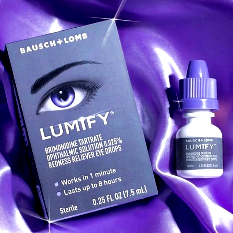 美国原装 LUMIFY干眼滴眼液改善眼睛红血丝 缓解眼睛干燥保湿润眼