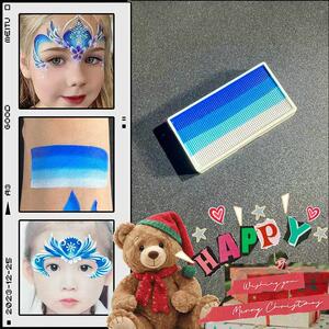 艾莎新款面部彩绘纹身模板