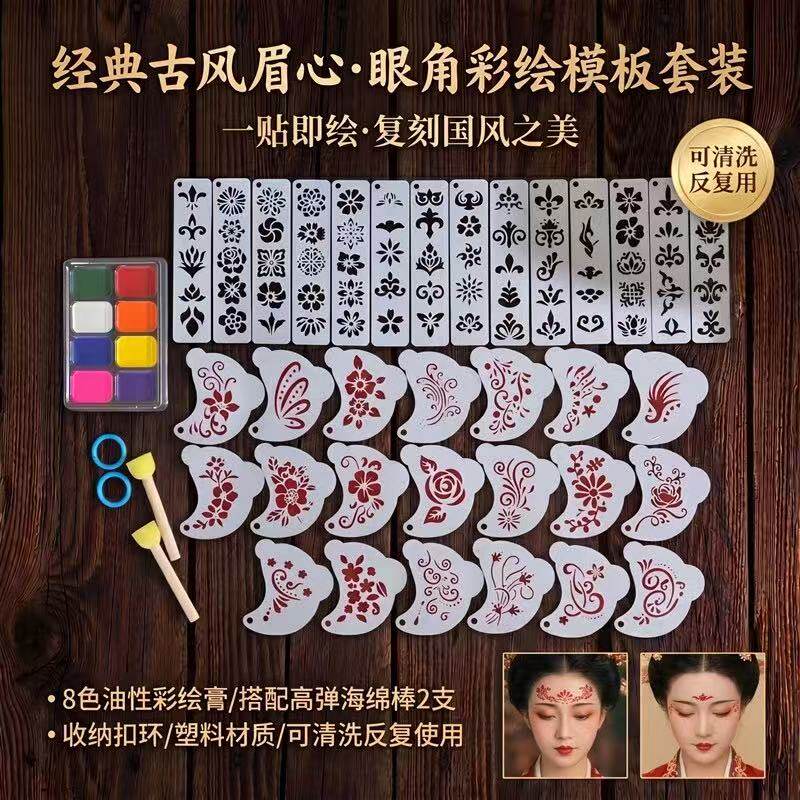 儿童成人通用眼角防汗可洗模具图片