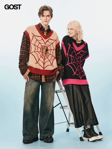 GOST 24SS CAPS LOGIC SPIDER LOVE LOVE COLULE COLUNT COLINGENTED GUSTS TWIST Переключение мужчин и женского ретро -прилива