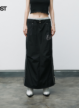 GOST“devote more time to love”花体烫钻梭织裙裤女裙子秋冬潮