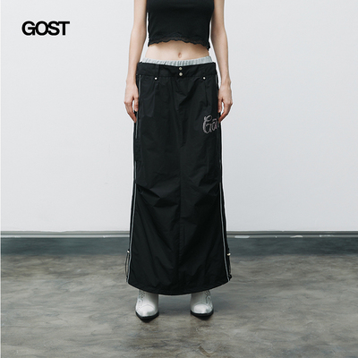 GOST潮流烫钻半身裙子