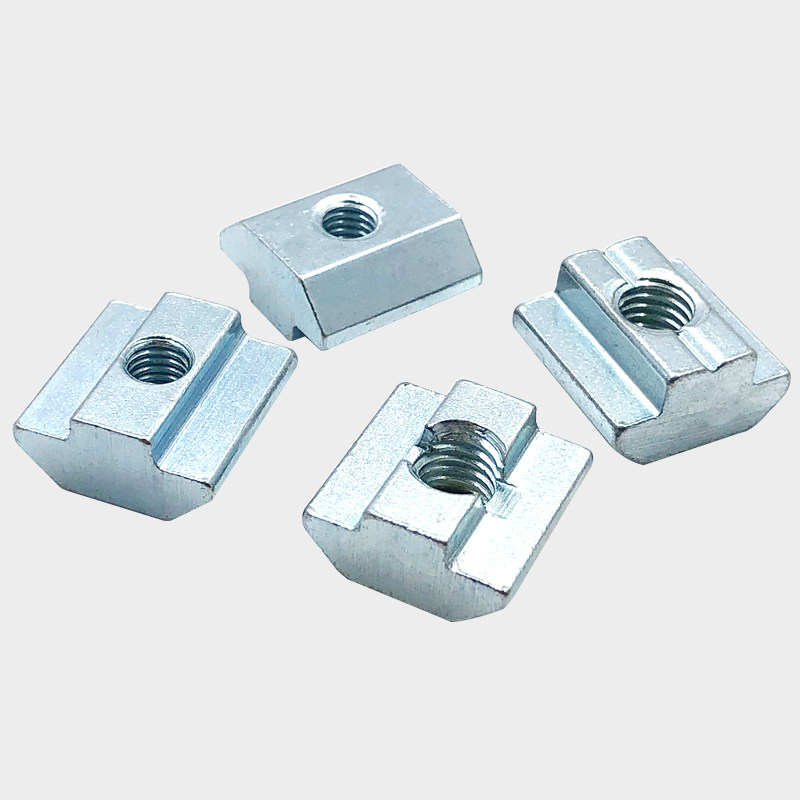 T型滑块螺母方形螺帽欧标铝型材卡槽预埋螺丝帽304L0M3M4M5M6M8M1