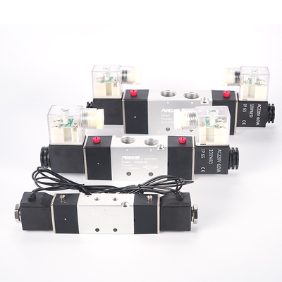 4V230C三位五通气动电磁阀08 V330E V330C双08B线圈V130C 06B 10