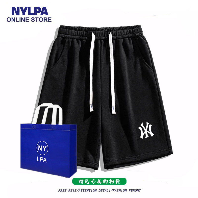 NYLPA2024夏季新款宽松运动短裤男奥特莱斯休闲五分裤薄款情侣裤
