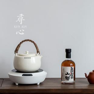 复古苏打釉开片可明火烧水壶陶瓷茶壶电陶炉茶炉煮茶器家用泡茶器